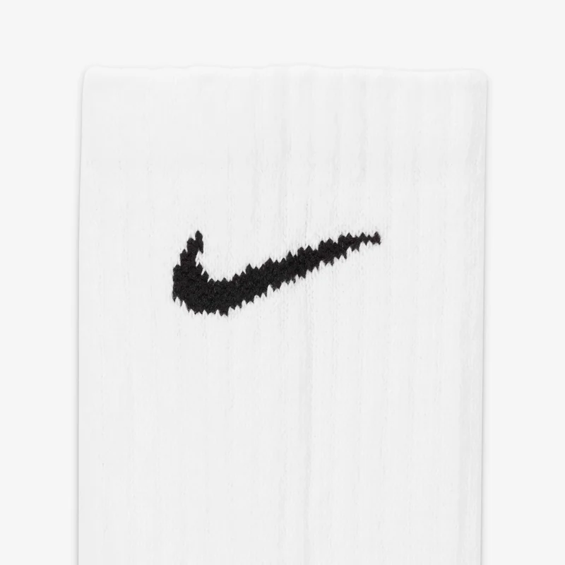 Nike White Men's Everyday Cushioned Training Crew Socks (6 Pack)  | Best Price UAE